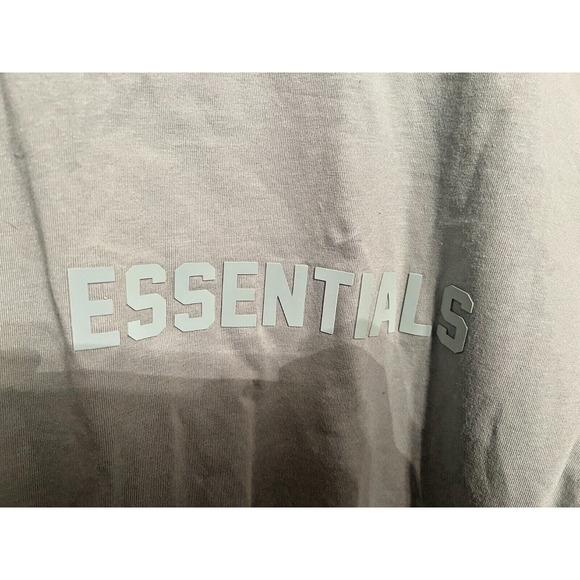 NWT Essentials Fear of God SS Tee Shirt Blue Sycamore Mens Size XL - Picture 2 of 8